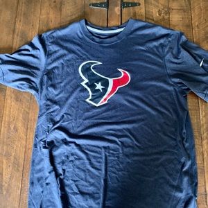 Nike drifit texans L shirt